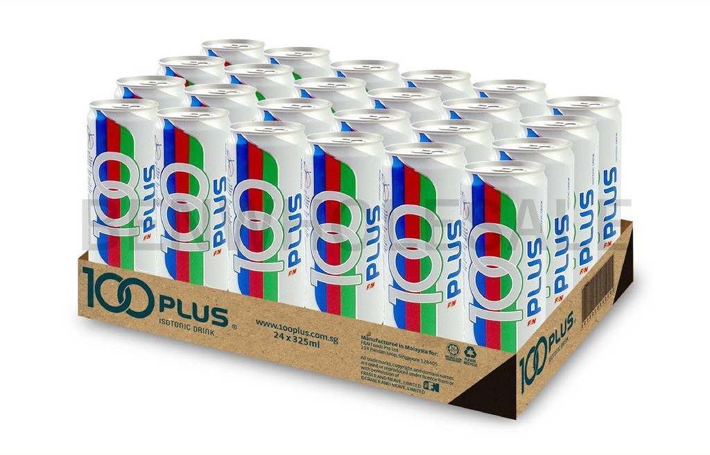 100 Plus Can Drinks 【24 cans x 320ml】