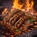 Honey Roasted Pork Loin Rib 蜜汁子弹排骨 