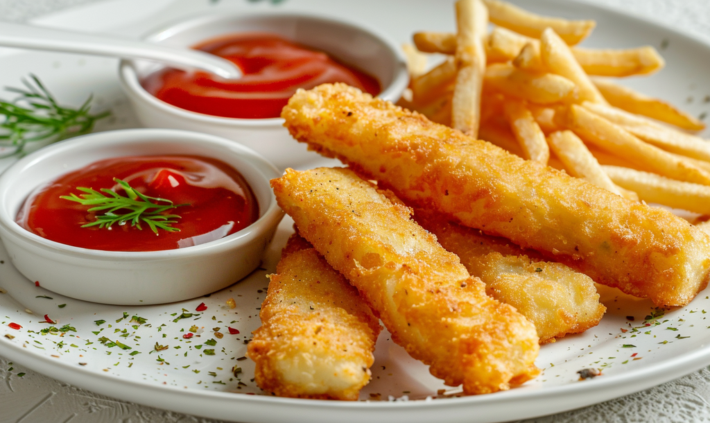 Crumbed Pollock Fish Fingers 【400g】