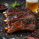 Honey Roasted Pork Loin Rib 蜜汁子弹排骨 