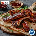 Honey Roasted Pork Loin Rib 蜜汁子弹排骨 