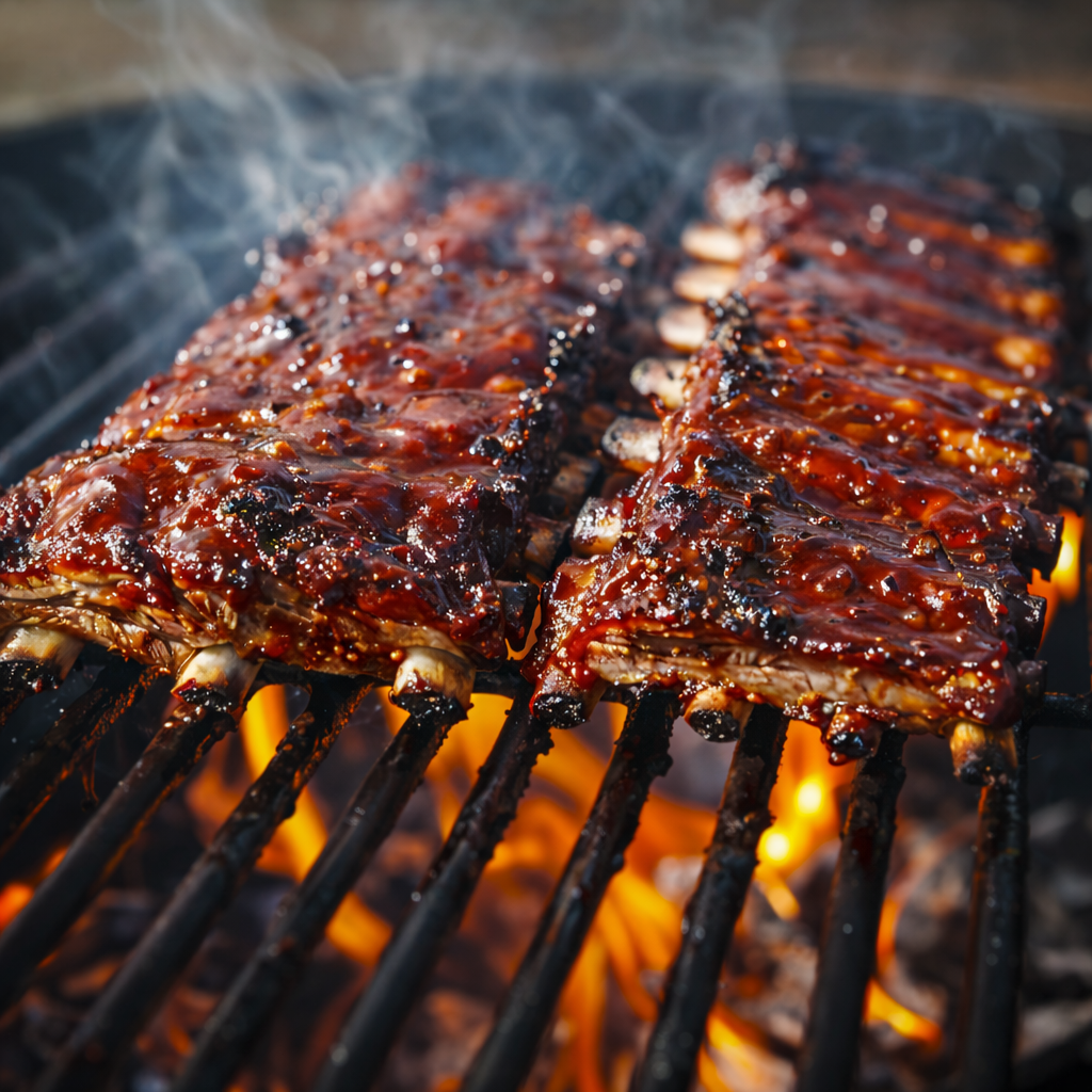 Honey Roasted Pork Loin Rib 蜜汁子弹排骨 