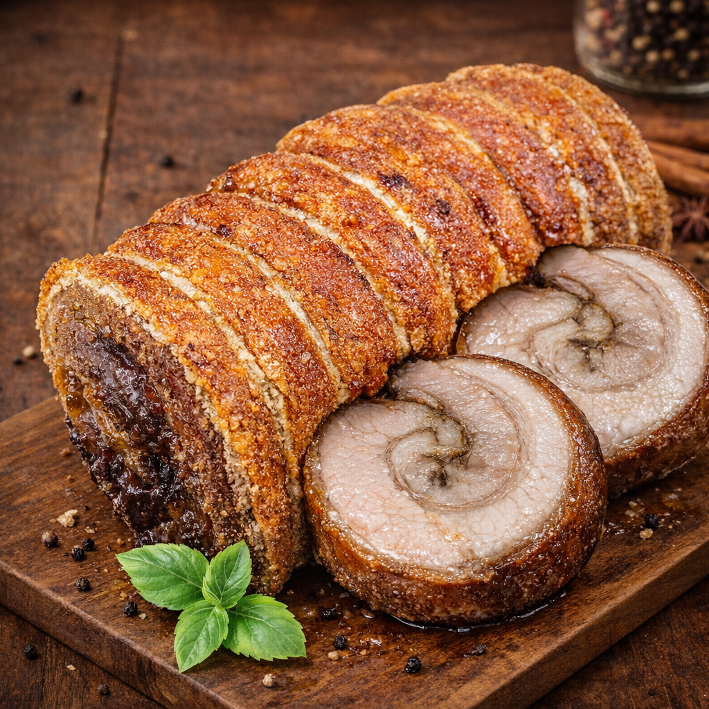 Italian Porchetta Belly 意大利香草烤肉