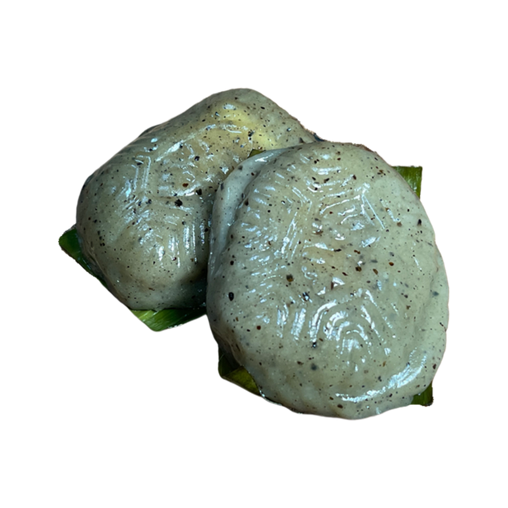 Salty Black Sesame Kueh - 12pcs