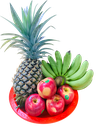 Three Type Fruits 三色果