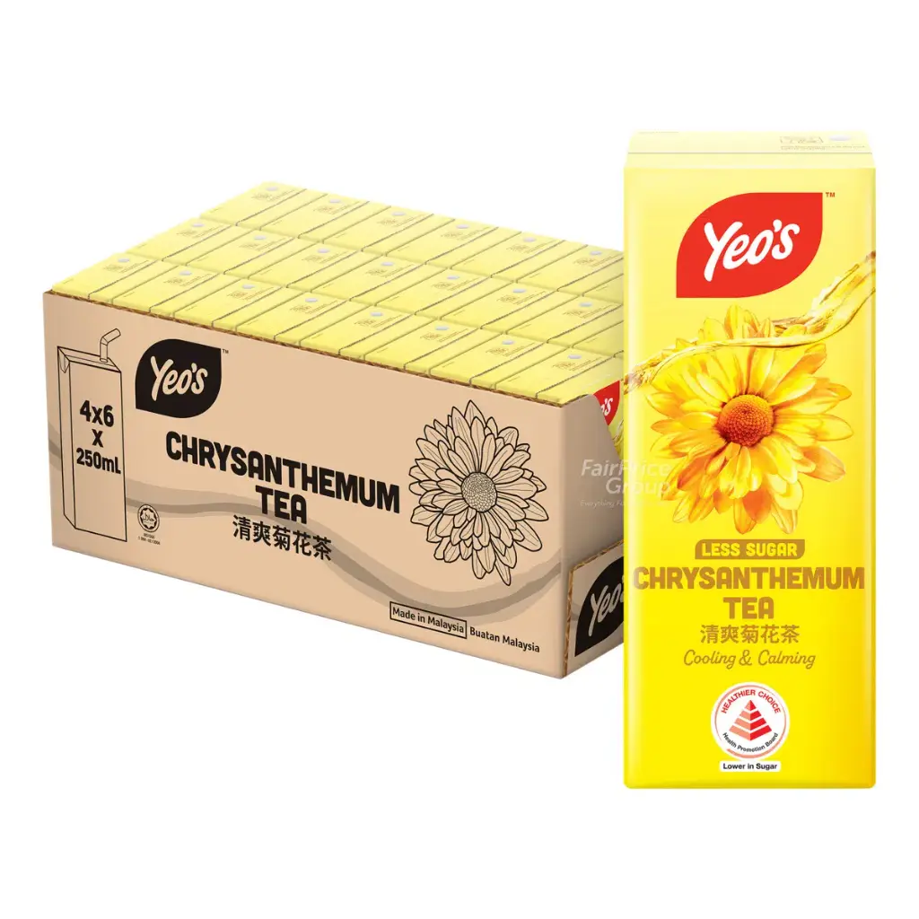 Yeo's Packet Drinks 【24 pkt x 250ml】
