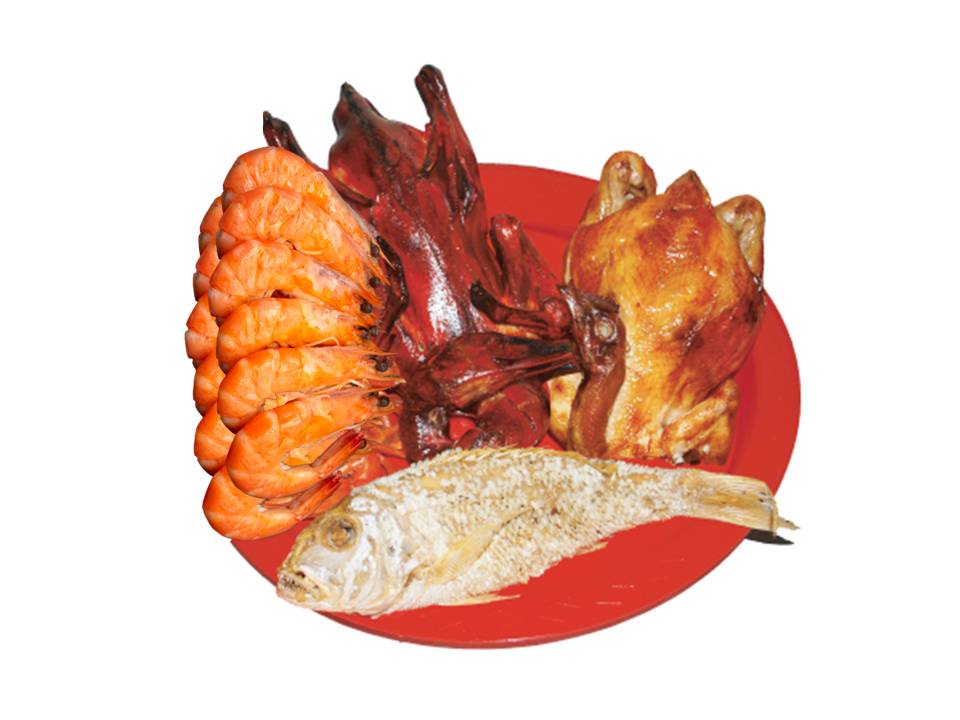 Si Seng四牲- 卤鸭（ 卤鸭+烧鸡+鱼+螃蟹 3pcs ）