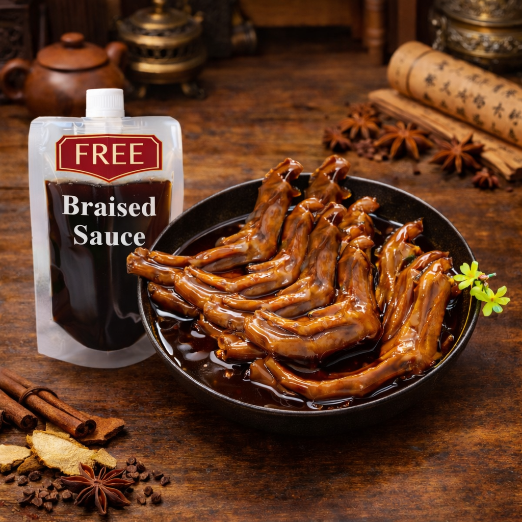 Braised Duck Feet