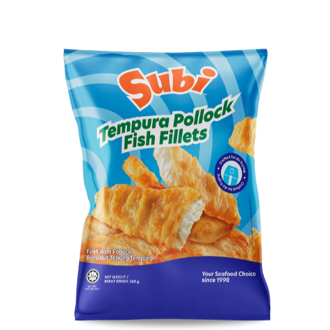 Tempura Pollock Fish Fillets 【260g】