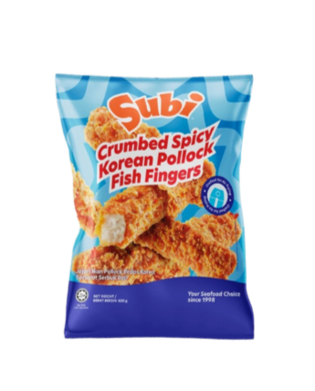 Crumbed Spicy Korean Pollock Fish